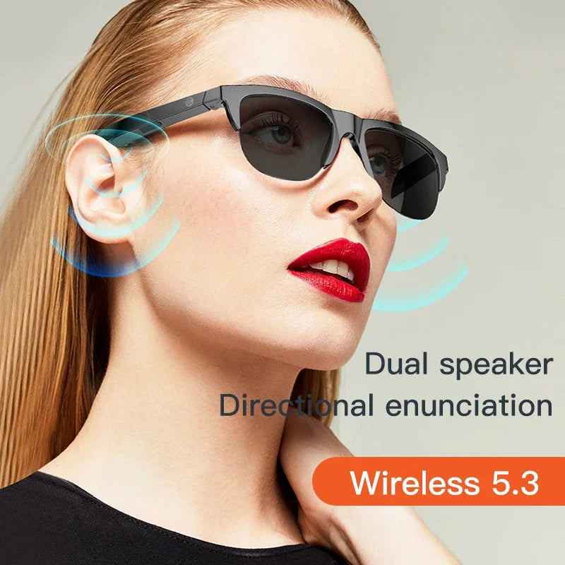 Smart Polarized Stereo Sunglasses